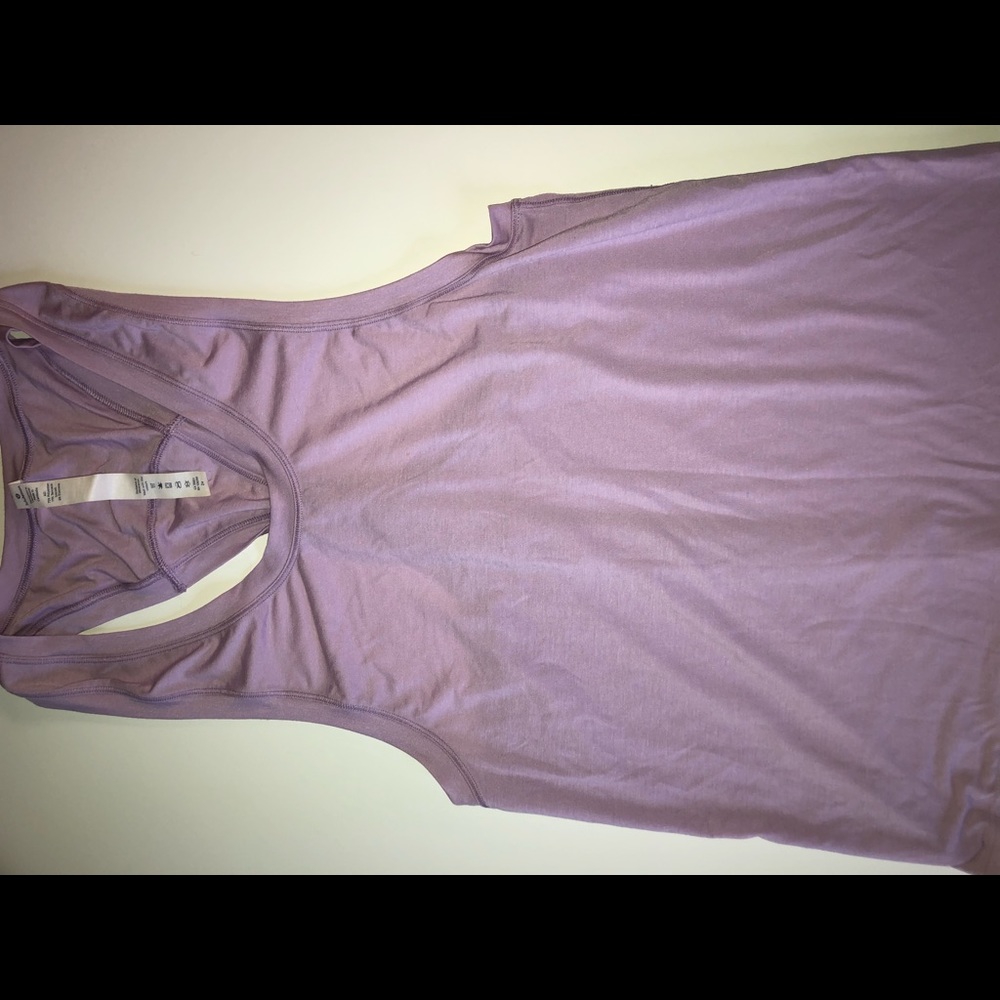 Lose fitting lululemon purple tank top